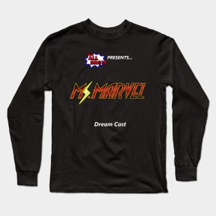 Ms. Marvel Dream Cast Art Long Sleeve T-Shirt